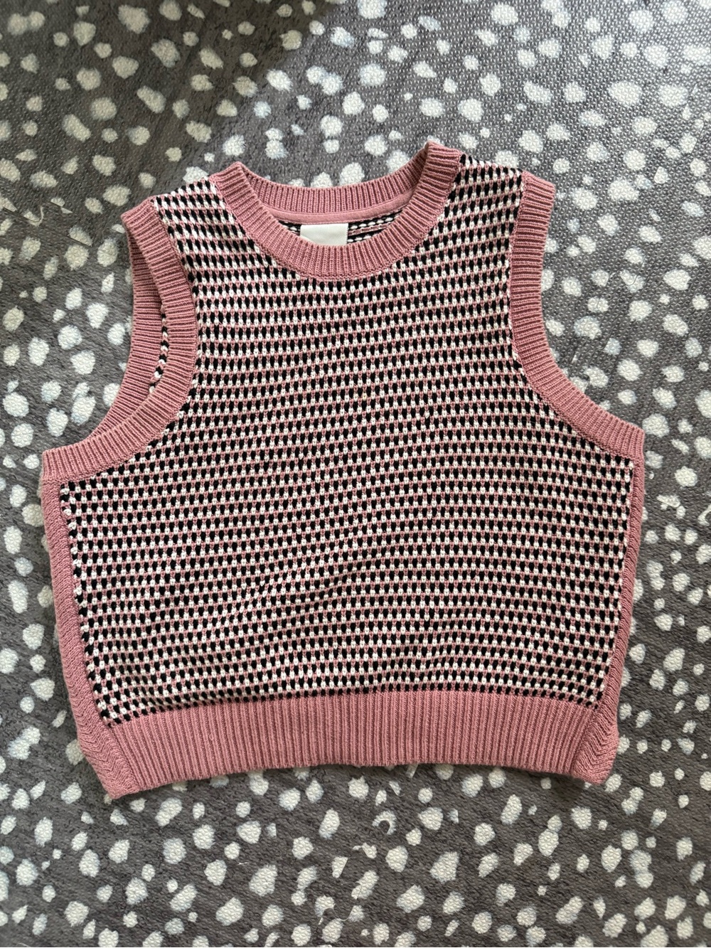 Varley Knowles Textured Knit Vest - Size Small